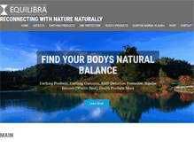 Tablet Screenshot of equilibrauk.com